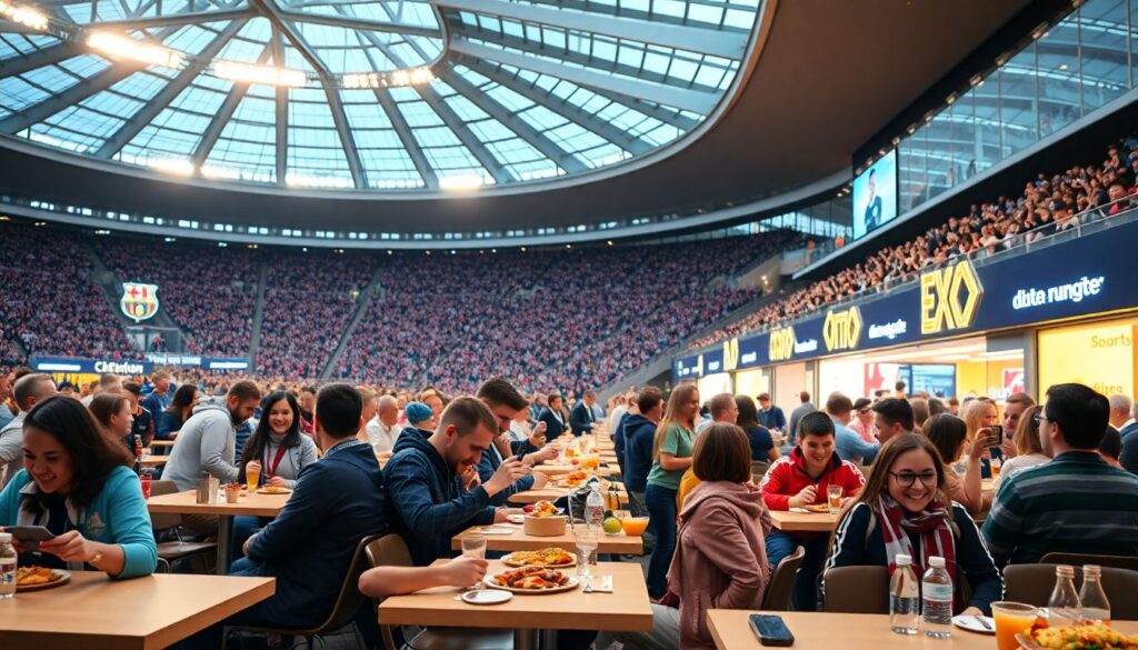 Инфраструктура стадиона и её влияние на комментарии болельщиков - иллюстрация