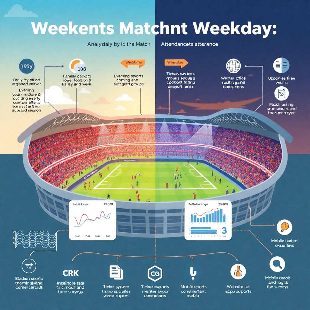 Посещаемость матчей в выходные и будни: сравнительный разбор тенденций
