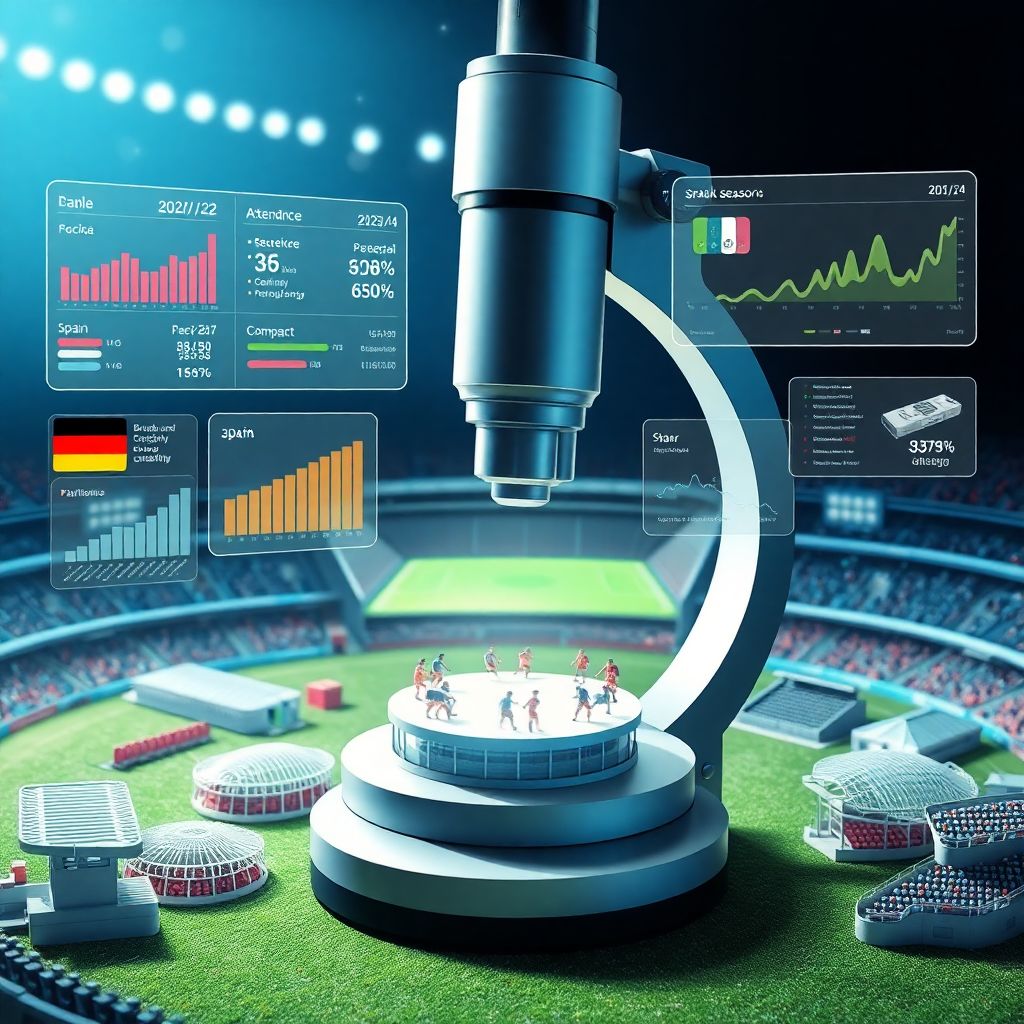 Сезон под микроскопом: сравнение посещаемости клубов и лиг