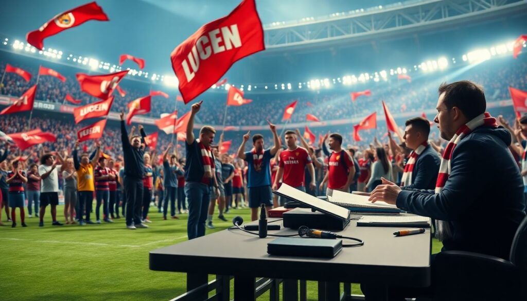 Искусство болельщицких песен: влияние на атмосферу матча - иллюстрация