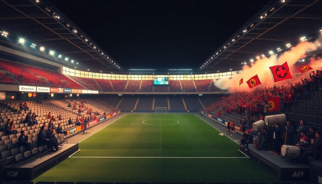 Какие секции чаще всего заполнены на матчах - иллюстрация