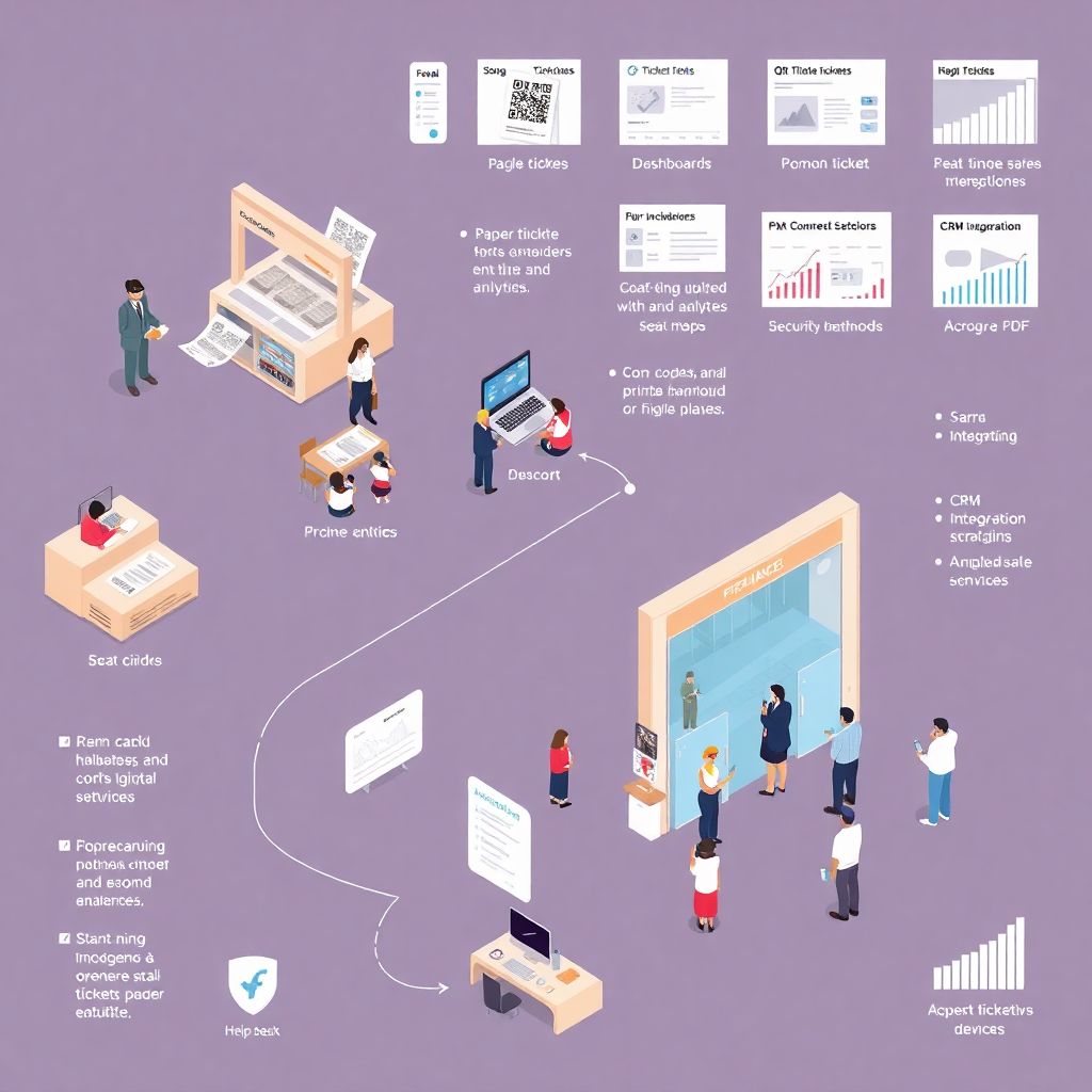 Эволюция билетов: путь от наличных оплат к современным цифровым решениям