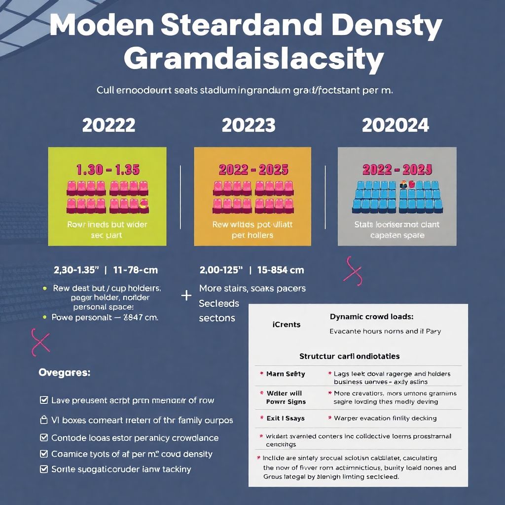 Как изменилась плотность трибун за последние годы и к чему это привело