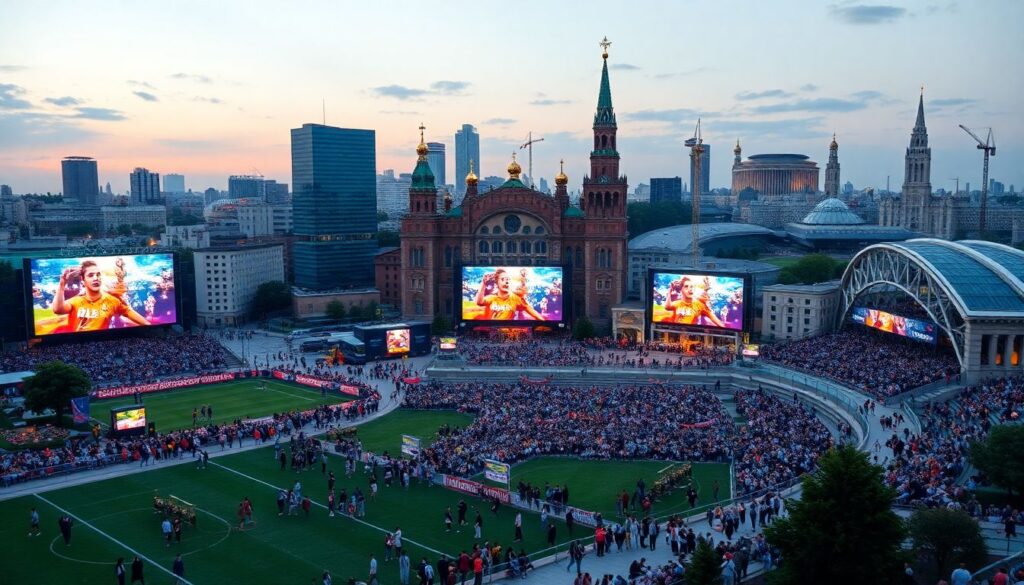 Лучшие фан-зоны в лиге: рейтинг по качеству - иллюстрация